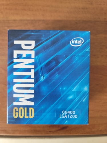 Фото Процесор Intel Pentium Gold G6400 (BX80701G6400) від користувача Ironhide