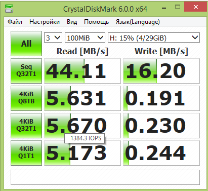 Фото Флешка Apacer 32 GB AH355 USB 3.0 Black (AP32GAH355B-1) від користувача andreynk