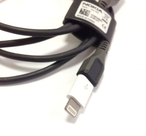 Фото адаптер Lightning Apple Lightning to Micro USB Adapter (MD820) від користувача liutyi