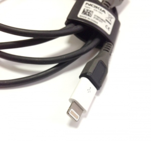 Фото Адаптер Apple Lightning to Micro USB Adapter (MD820) від користувача liutyi