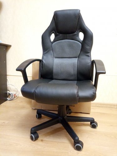 Фото Комп'ютерне крісло для геймера АКЛАС Анхель NEW PL TILT черный (20989) від користувача kostyany4