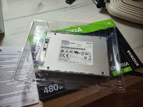 Фото SSD накопичувач Kioxia Exceria 480 GB (LTC10Z480GG8) від користувача 888vital888