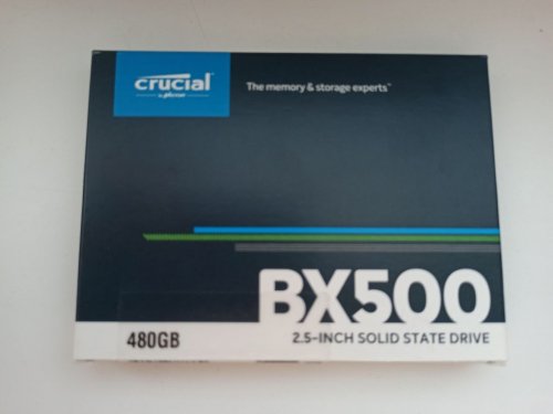 Фото SSD накопичувач Crucial BX500 480 GB (CT480BX500SSD1) від користувача Zeusour