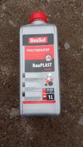 Фото добавка (пластифікатор) BauGut BauPLAST Beton 1л від користувача Banana XD