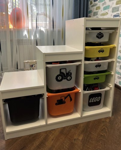 Фото комбінація для зберігання IKEA TROFAST каркас, белый (100.914.53) від користувача Mexanik