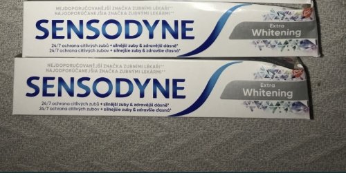 Фото зубна паста Sensodyne Зубна паста  Відбілювальна 75 мл (0975707M) від користувача Maya