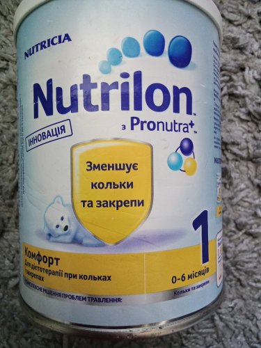 Фото Суміш молочна Nutricia Сухая смесь Nutrilon Комфорт 1 600 г від користувача Redcar787
