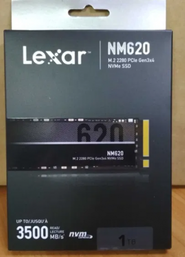 Фото SSD накопичувач Lexar NM620 2 TB (LNM620X002T-RNNNG) від користувача igorlubinech1