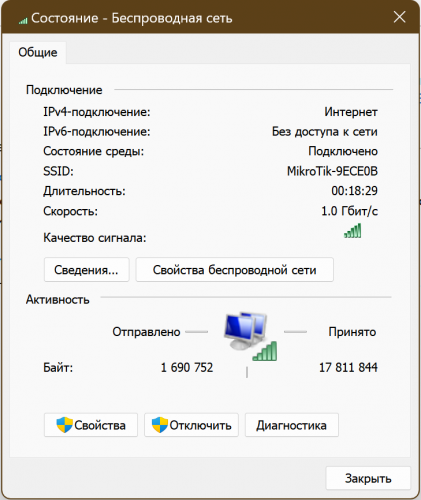 Фото Бездротовий маршрутизатор (роутер) Mikrotik hAP ax2 (C52iG-5HaxD2HaxD-TC) від користувача galiw