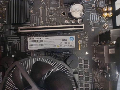 Фото SSD накопичувач HP EX900 250 GB (2YY43AA) від користувача Григорій Піртахія