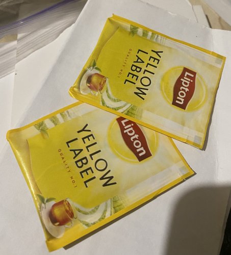Фото жовтий чай Lipton Чай  Yellow Label 25 шт (64953) (8717163825976) від користувача Iryna