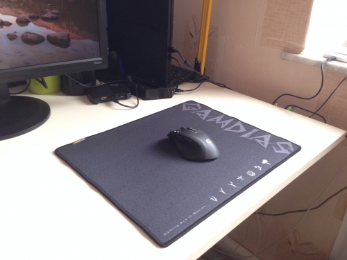Фото Килимок для миші GAMDIAS Control-type mouse pad big (GMM1510) від користувача Taras Tarasov