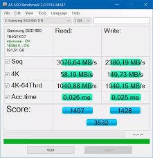 Фото SSD накопичувач Samsung 980 1 TB (MZ-V8V1T0BW) від користувача Mexeprof