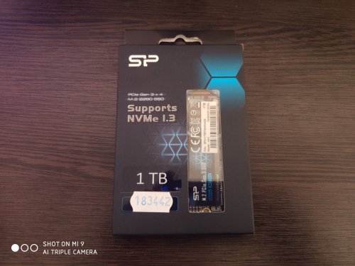 Фото SSD накопичувач Silicon Power P34A60 1 TB (SP001TBP34A60M28) від користувача Денис Скакун
