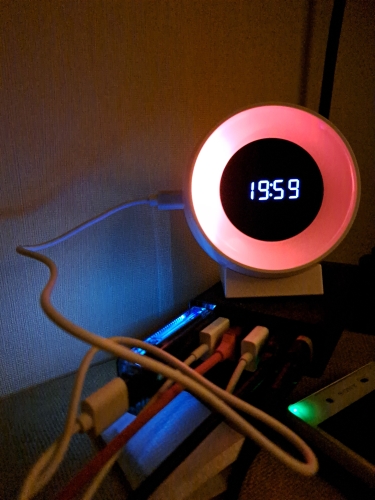 Фото Нічник-світильник LEDVANCE Nighlux Clock (4058075757721) від користувача Alexey Sinelnik