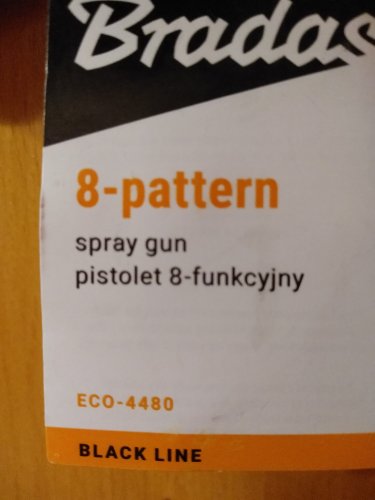 Фото пістолет-розпилювач Bradas Пистолет для полива, 6 функций (ECO-4480) від користувача EMUFAN