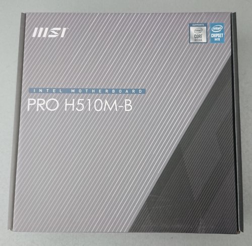 Фото Материнська плата MSI PRO H510M-B від користувача Romanoff