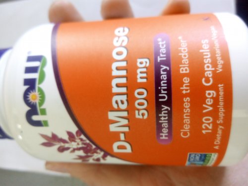 Фото чоловікам Now Foods D-Mannose 500 mg 120 caps від користувача Seem