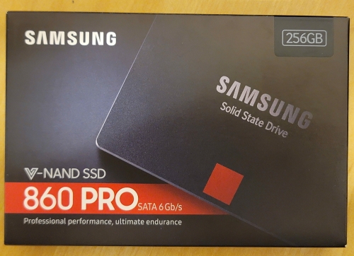 Фото SSD накопичувач Samsung 860 PRO 256 GB (MZ-76P256B) від користувача Ironhide