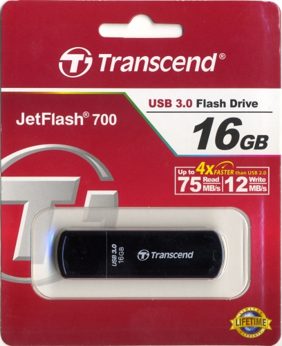 Фото Флешка Transcend 16 GB JetFlash 700 TS16GJF700 від користувача vovanshf