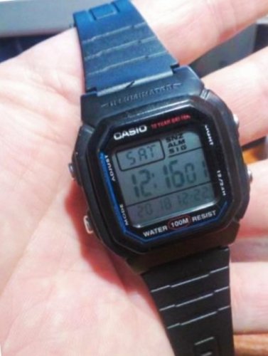 Фото Чоловічий годинник Casio Standard Digital W-800H-1AVEF від користувача POL Power