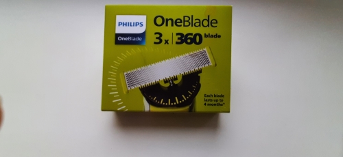 Фото змінні леза Philips Змінне плаваюче лезо  OneBlade 360 QP430/50 3 шт (8710103997177) від користувача Tukanoff