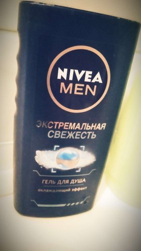 Фото гель для душу Nivea Гель для душу  Men Екстремальна свіжість із ментолом 250мл від користувача BelyiSnow