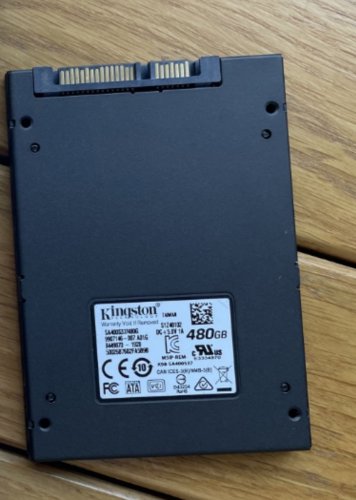 Фото SSD накопичувач Kingston A400 480 GB OEM (SA400S37/480GBK) від користувача Mexanik