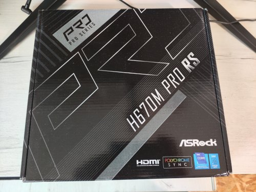 Фото Материнська плата ASRock H670M Pro RS від користувача 888vital888