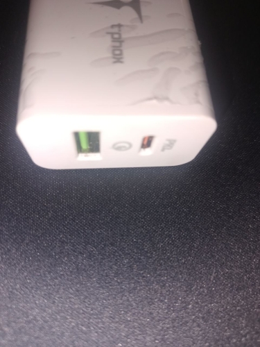 Фото Мережевий зарядний пристрій T-PHOX Speedy 20W 2Ports Type-C + USB Charger White від користувача mandragor971