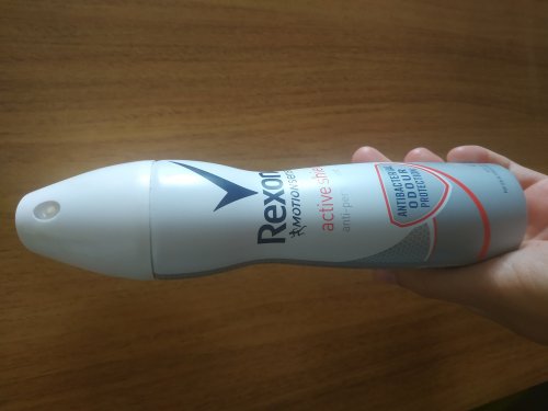 Фото  Rexona Антиперспірант аерозоль  Motion Sense Антибактеріальна Свіжість 150 мл (8717163706008) від користувача Alina golubenko