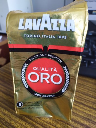 Фото Мелена кава Lavazza Qualita Oro молотый 250 г (8000070019911) від користувача Тайфун
