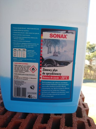 Фото Зимова рідина склоомивача Sonax Sonax -20 4064700332409 від користувача DO3ATOP