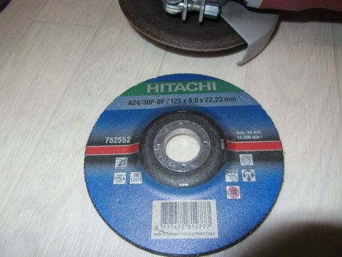 Фото Диск для зачистки металу A24/30P Hitachi 752552 від користувача yxxx