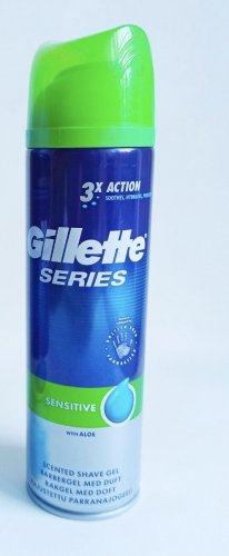 Фото  Gillette Гель для бритья  Series Sensitive Skin для чувствительной кожи 200 мл (3014260214692) від користувача Maya