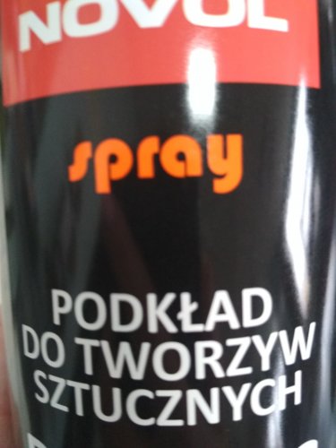 Фото Грунтовка NOVOL Грунт Plastic Primer 700 0.5 л (34482) 500мл від користувача Seem