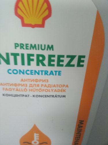 Фото Антифриз-концентрат Shell Premium Concentrate 1л від користувача Seem