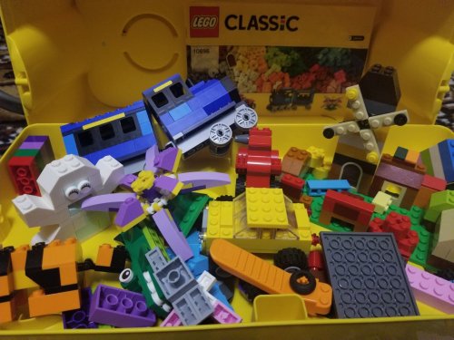 Фото Блоковий конструктор LEGO Classic Коробка кубиков для творческого конструирования (10696) від користувача Chorney Volodymyr