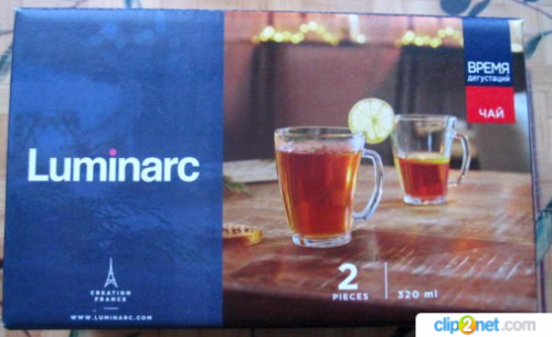 Фото чашка для чаю Luminarc Чашка 320 мл Шейп P7353/1 від користувача Наталя Цуркан