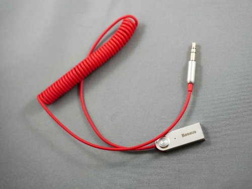Фото FM-трансмітер Baseus BA01 Bluetooth USB to AUX cable Black (CABA01-01) від користувача Igor Kovalenko