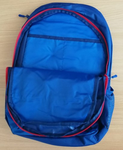 Фото Рюкзак міський HP 15.6" Active Backpack / Marine Blue/Coral Red (1MR61AA) від користувача Mexanik