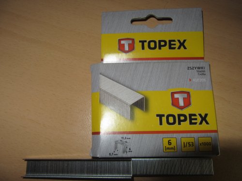 Фото скоби для степлера будівельного TOPEX 41E306 від користувача yxxx