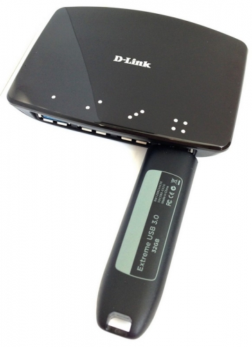 Фото Мультипортовий адаптер D-Link 4-port Superspeed USB3.0 Hub DUB-1340 від користувача liutyi