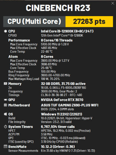 Фото Процесор Intel Core i9-12900K (BX8071512900K) від користувача CrazyDude