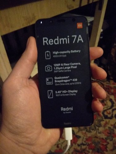 Фото Смартфон Xiaomi Redmi 7a 2/16GB Black від користувача Миха