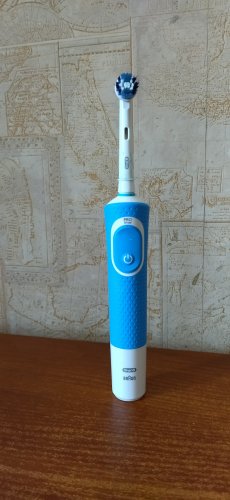 Фото Електрична зубна щітка Oral-B Vitality 100 Cross Action Blue від користувача Катруся
