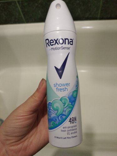 Фото  Rexona Dry & Fresh Shower Clean антиперспірант спрей 48 годин 150 мл від користувача nataly88nata