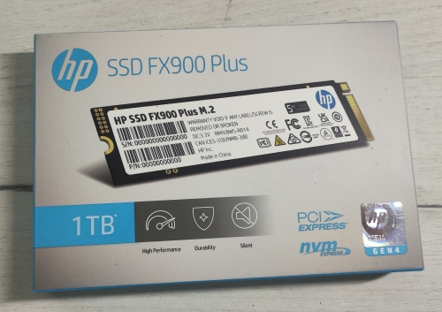 Фото SSD накопичувач HP FX900 Plus 1 TB (7F617AA) від користувача 888vital888