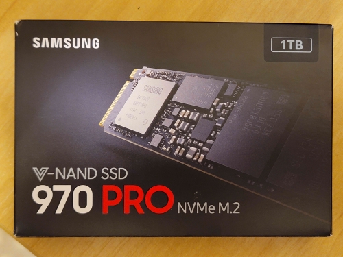 Фото SSD накопичувач Samsung 970 PRO 1 TB (MZ-V7P1T0BW) від користувача Ironhide