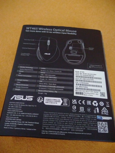 Фото Миша ASUS WT465 Black (90XB0090-BMU040) від користувача seolinker